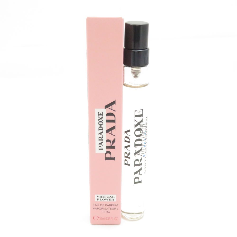 美品 PRADA プラダ パラドックス ヴァーチャル フラワー 香水 10ml 残量多 オーデパルファム BM12664AD