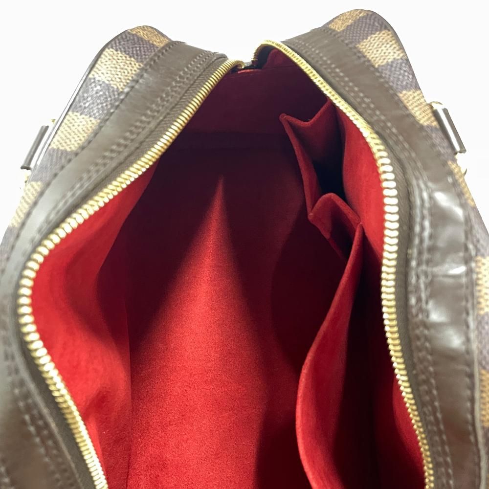 ルイヴィトン LOUIS VUITTON ドゥオモ ハンドバッグ ダミエ エベヌ