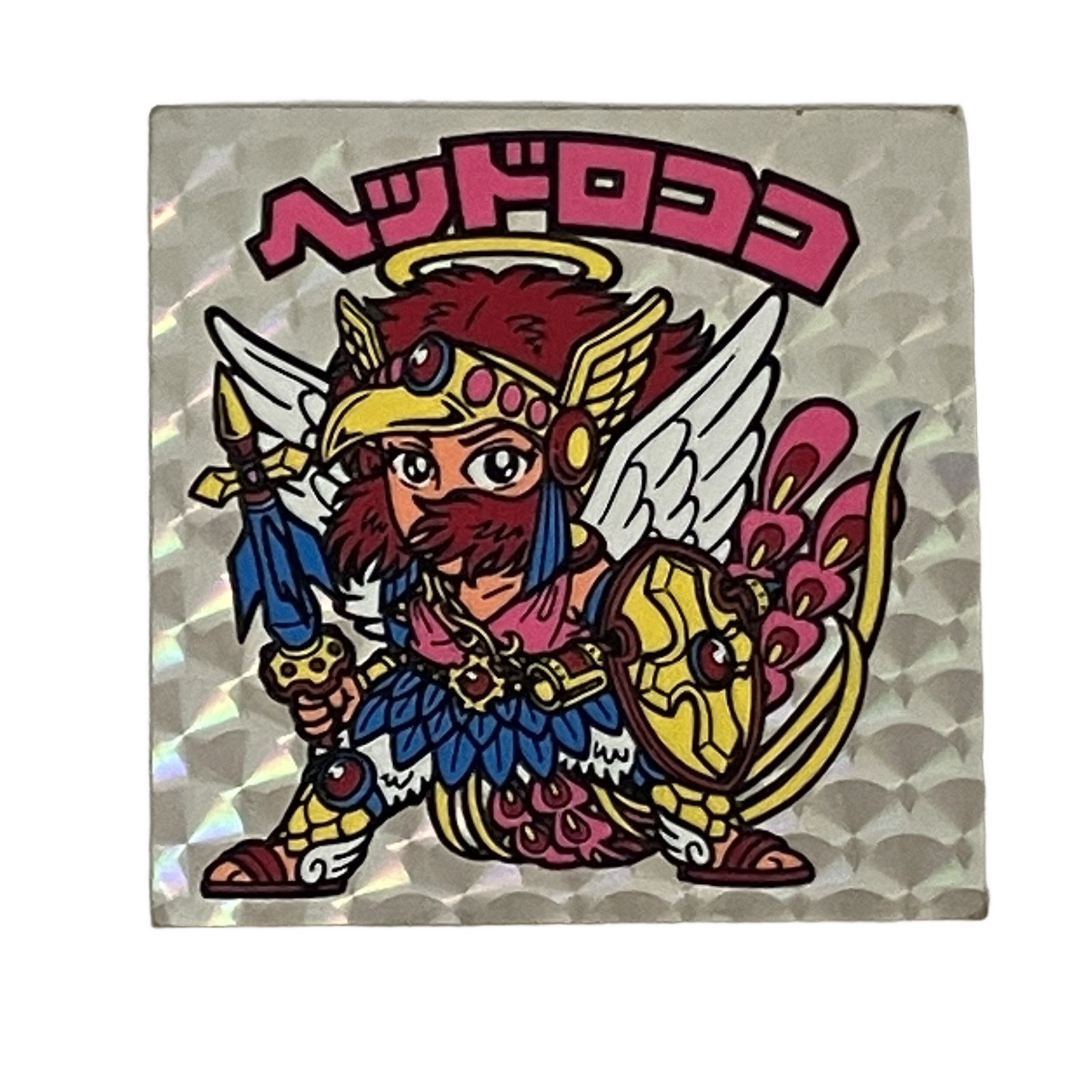 ロッテ 旧 ビックリマンシール ヘッドロココ 正扇 プリズム 悪魔vs天使シール 中古 O11235057