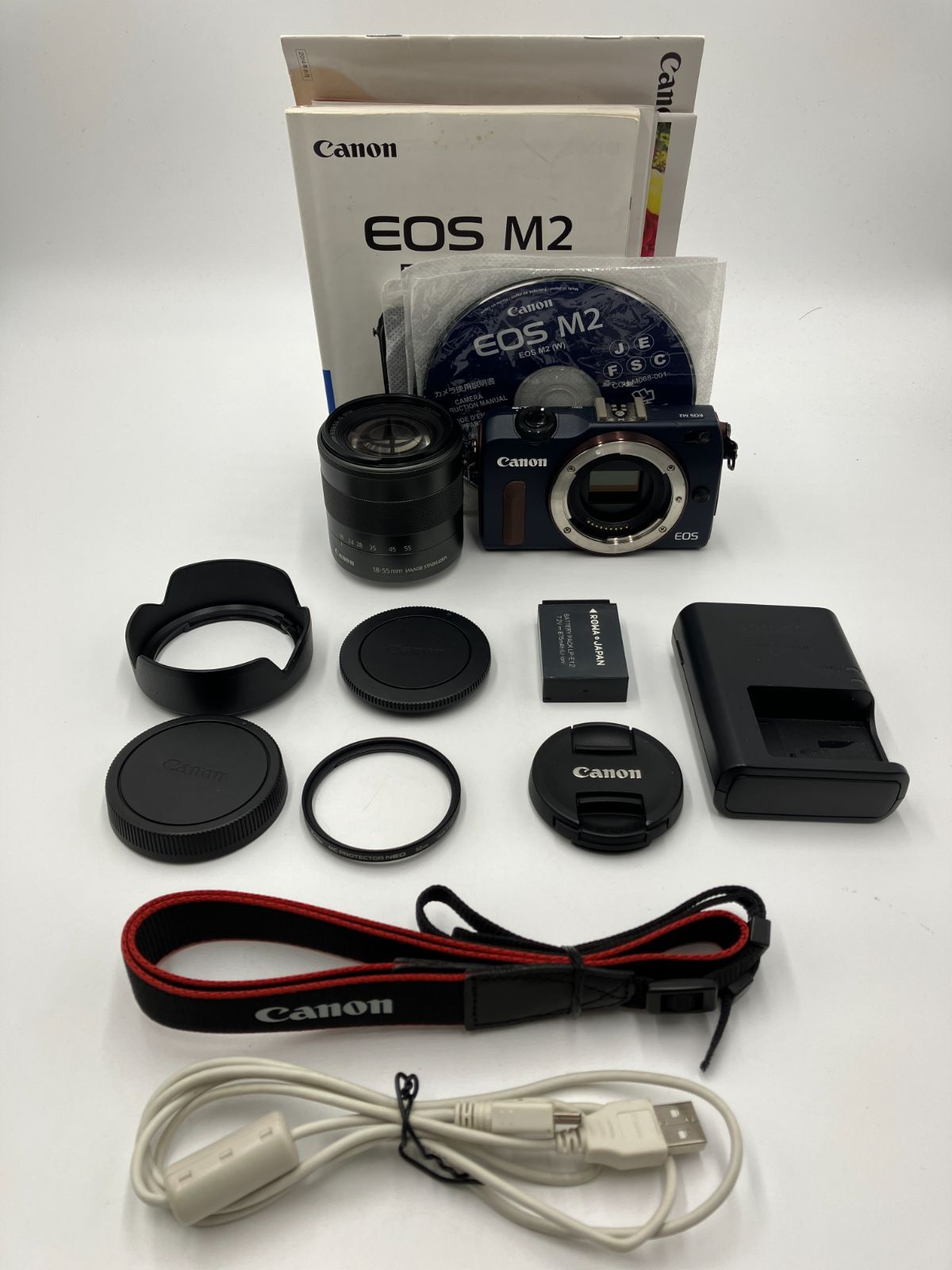 【動作確認済】Canon EOS M2 標準ズームレンズキット EF-M 18-55mm IS STM
