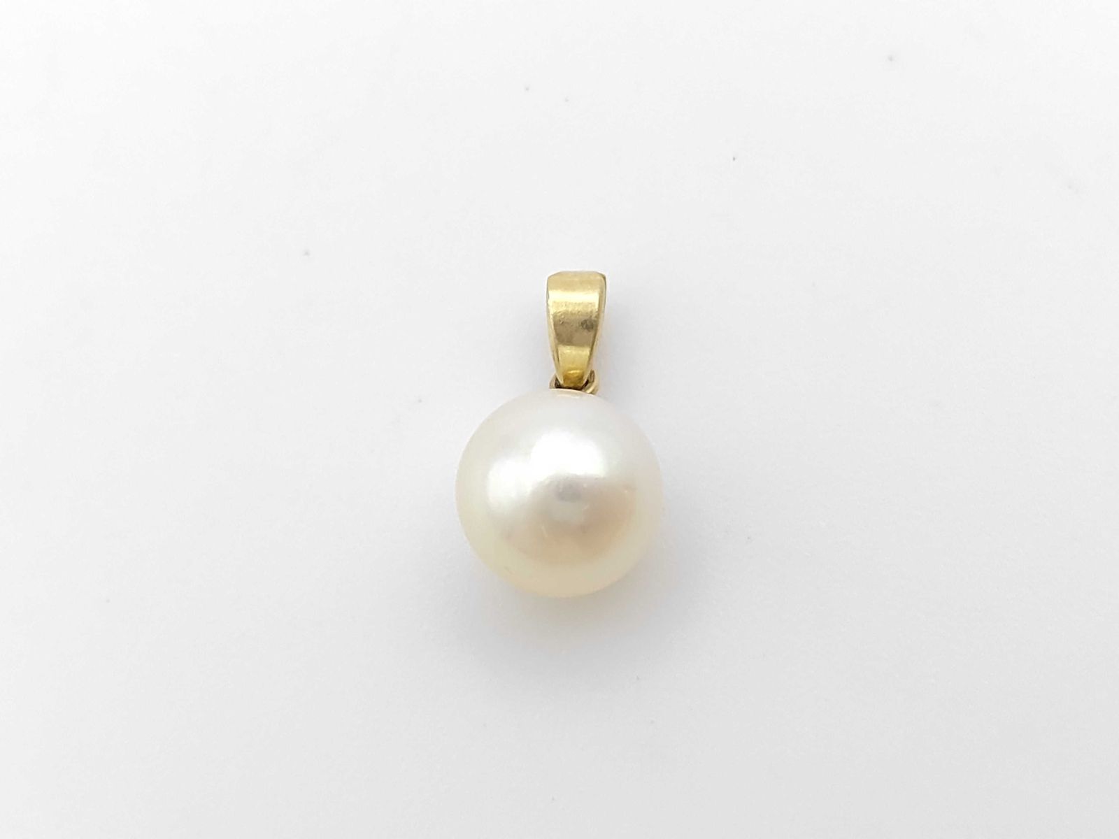 MIKIMOTO パール 直径 約8.4mm K14 1.1g チャーム