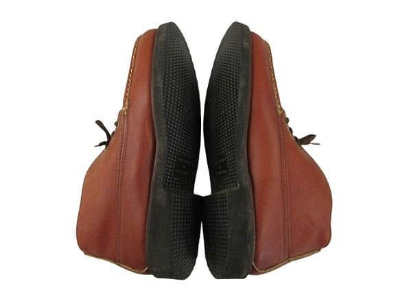 ラッセル モカシン Russell Moccasin チャッカ ブーツ 200-7 レザー 9E ブラウン ラッセル モカシン Russell Moccasin チャッカ ブーツ 200-7 レザー 9E ブラウン