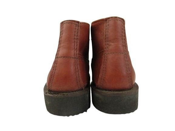 ラッセル モカシン Russell Moccasin チャッカ ブーツ 200-7 レザー 9E ブラウン ラッセル モカシン Russell Moccasin チャッカ ブーツ 200-7 レザー 9E ブラウン