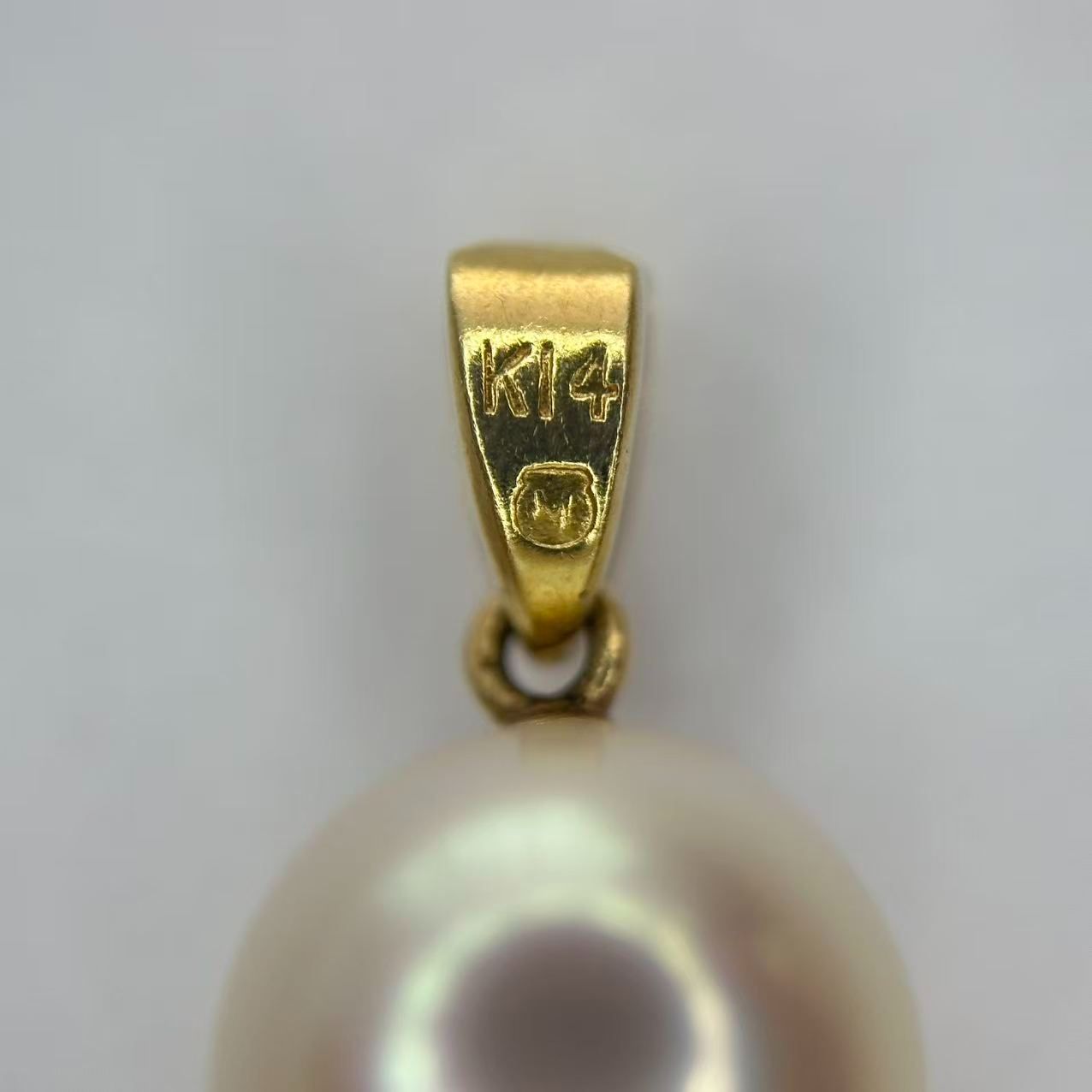 MIKIMOTO パール 直径 約8.4mm K14 1.1g チャーム MIKIMOTO パール 直径 約8.4mm K14 1.1g チャーム