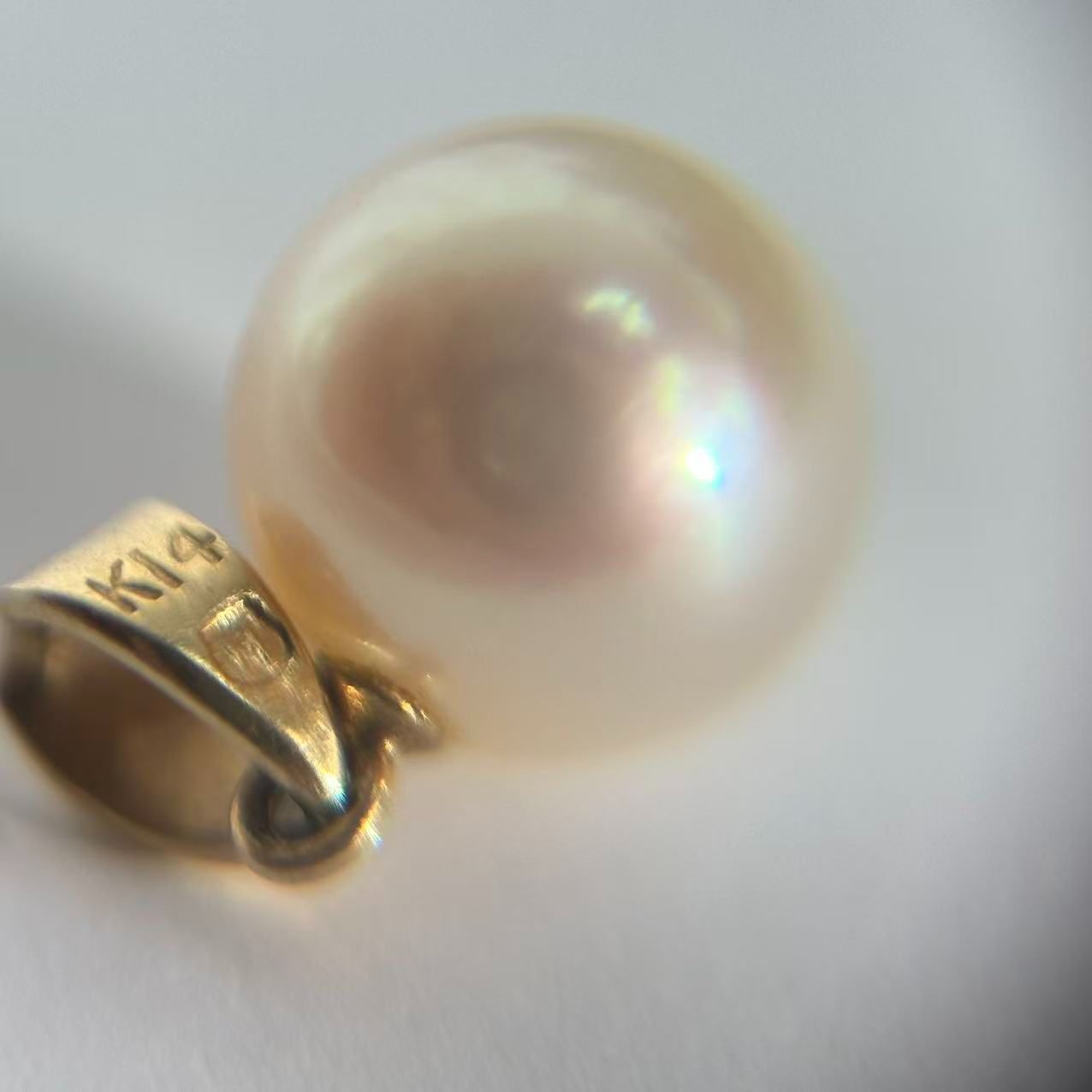 MIKIMOTO パール 直径 約8.4mm K14 1.1g チャーム MIKIMOTO パール 直径 約8.4mm K14 1.1g チャーム