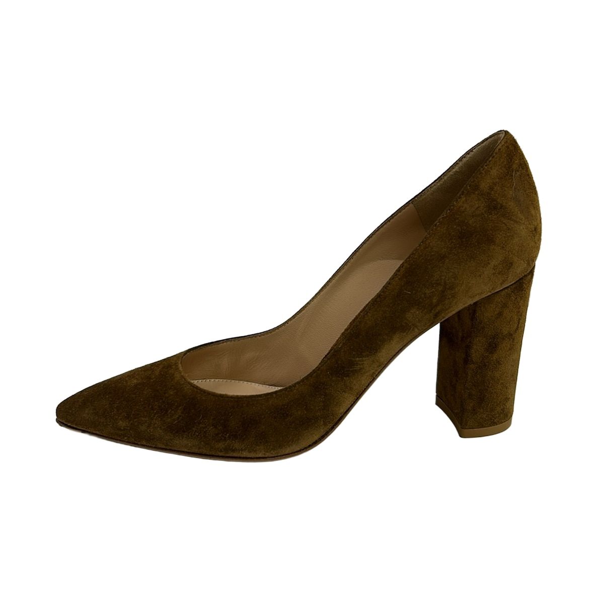 Gianvito Rossi(ジャンヴィト・ロッシ) パンプス 36 1/2 レディース - ダークブラウン 9,956円