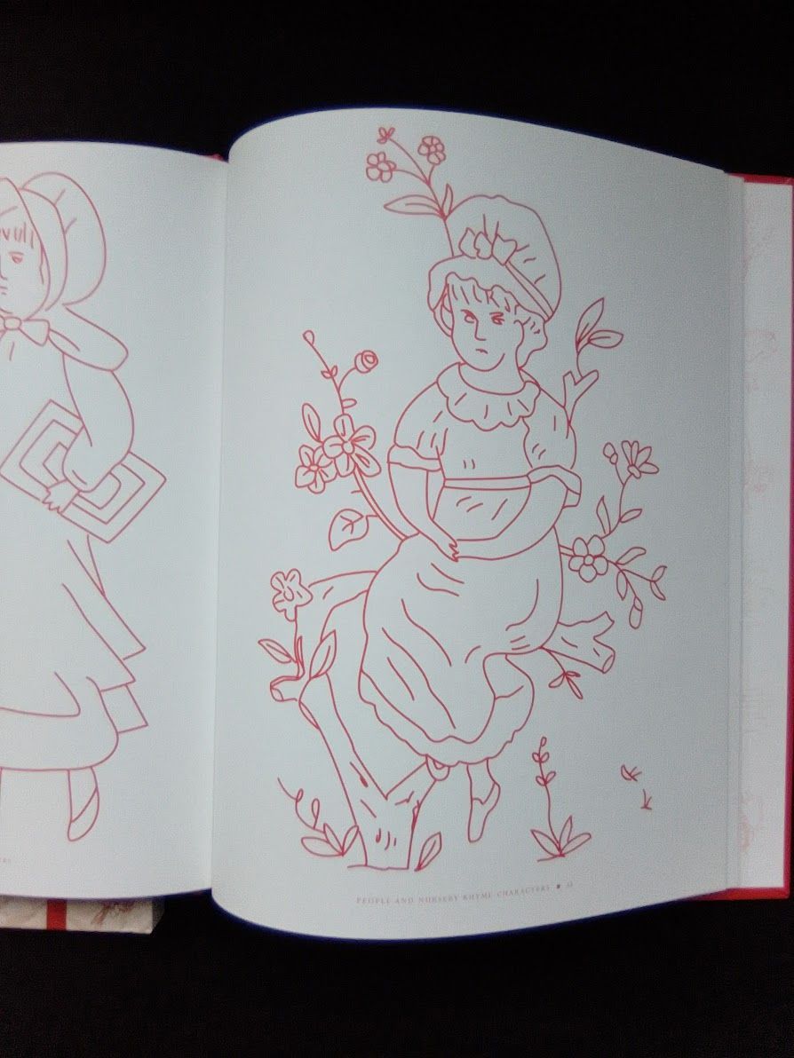 Red & White アメリカのレッドワークキルトと図案集の2冊セット(洋書