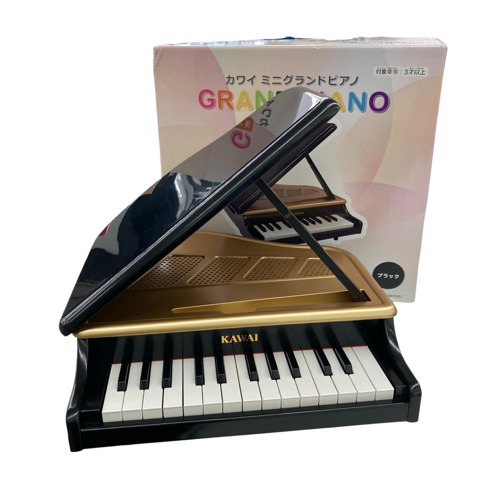 186000 現状品 KAWAI カワイ ミニグランドピアノ ブラック - メルカリ