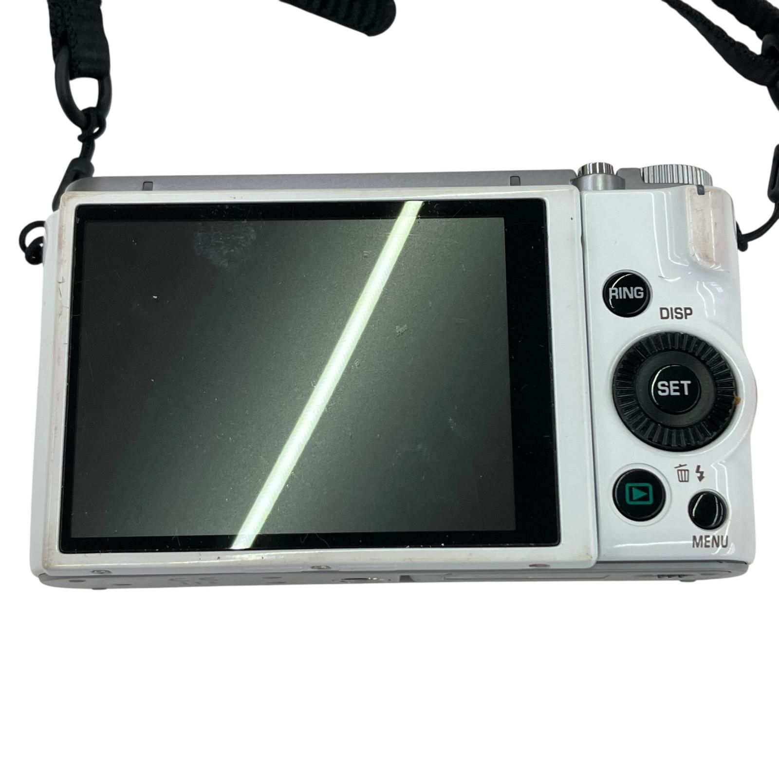 186000 動作確認済み CASIO カシオ デジタルカメラ EX-ZR1000 ホワイト 