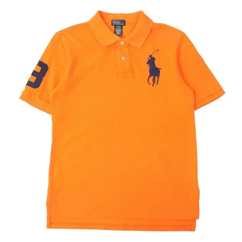 POLO RALPH LAUREN(ポロラルフローレン) オレンジ ビックポニー カラーTシャツ