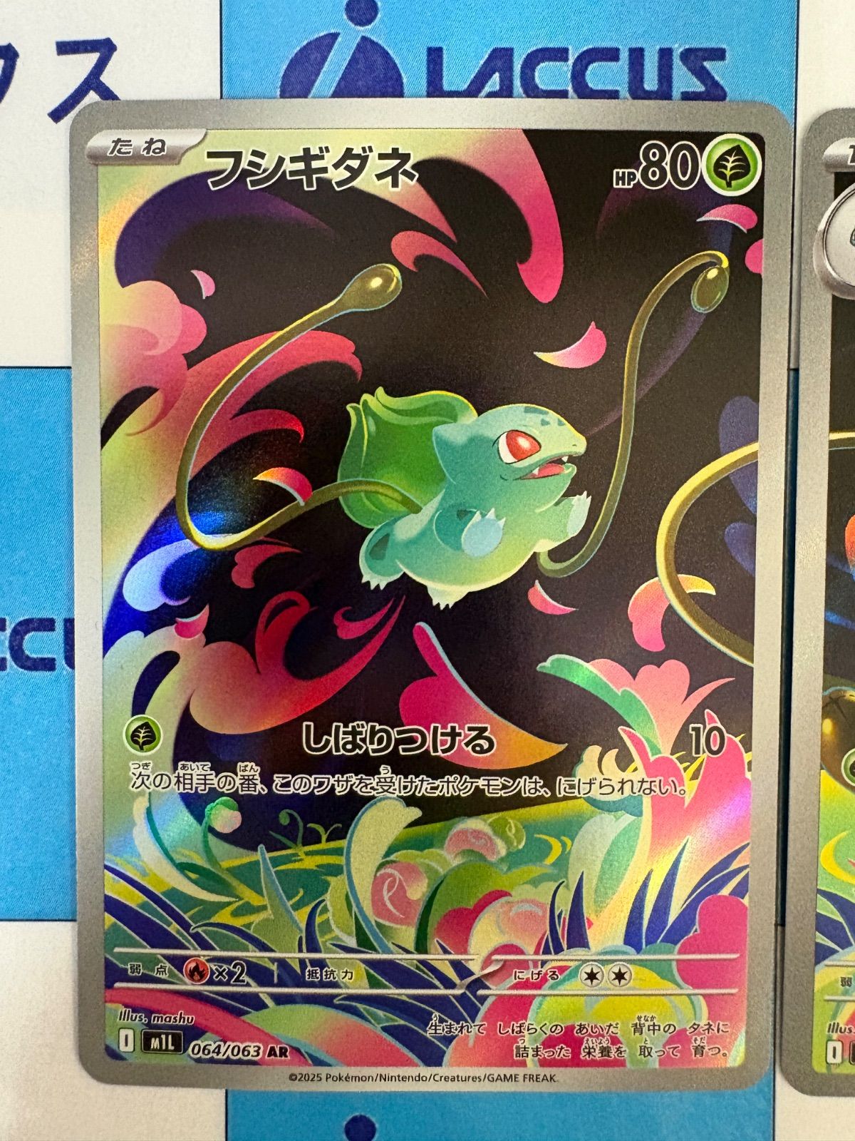 ポケカ ポケモンカード フシギダネ フシギソウ ar ポケモンカード/ポケカ フシギダネ M1L 064/063 AR フシギソウ M1L 065