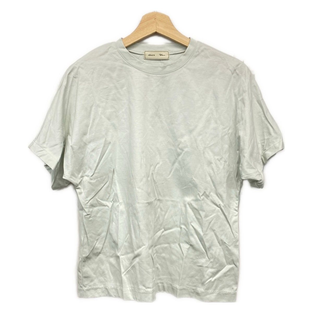 ebure(エブール) 半袖Tシャツ サイズ38 M レディース美品 - ライトグリーン Ron Herman