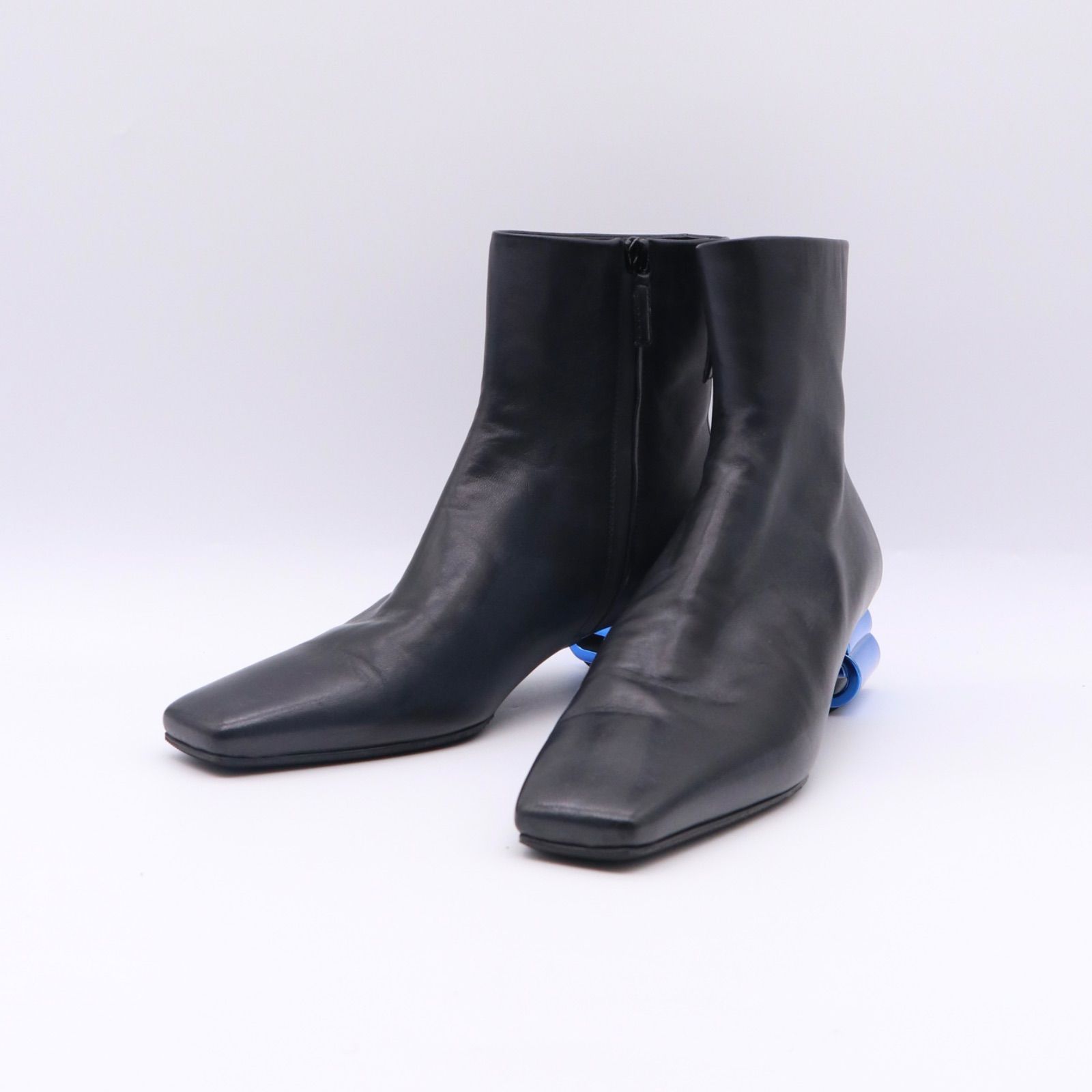 BALENCIGA レザーショートブーツ 36 1/2 バレンシアガ