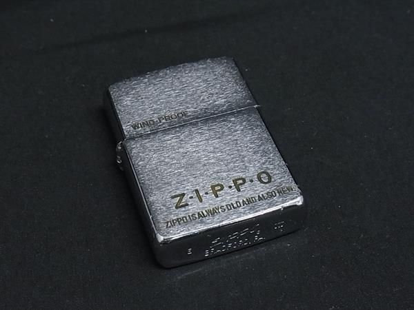 ZIPPO ジッポー ヴィンテージ 1987年製 WIND PROOF 高級ライター オイルライター メンズ レディース シルバー系 DM9513
