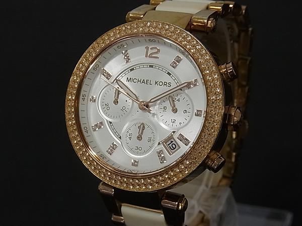 MICHAEL KORS マイケルコース MK-5774 SS ラインストーン クォーツ 10