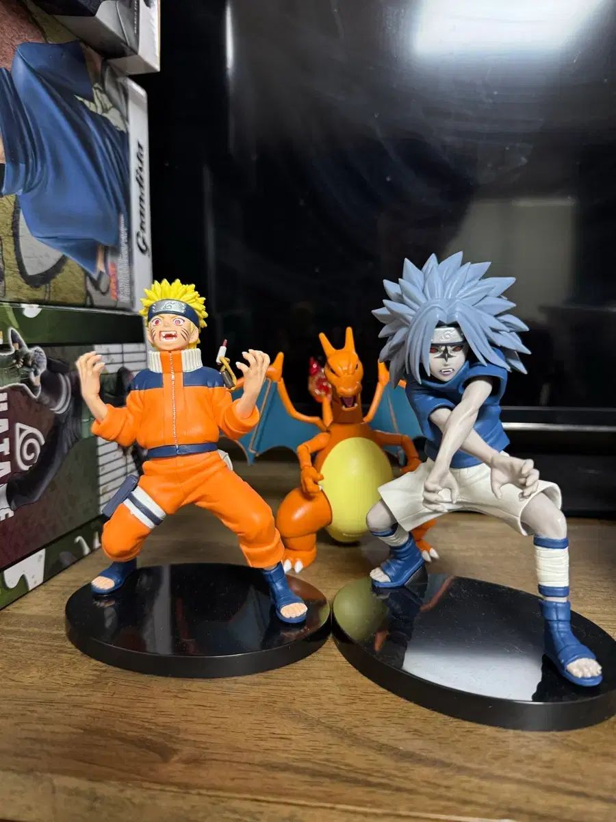 バンプレスト バイブレーションスターズ NARUTO -ナルト- & うちは サスケ フィギュア セット
