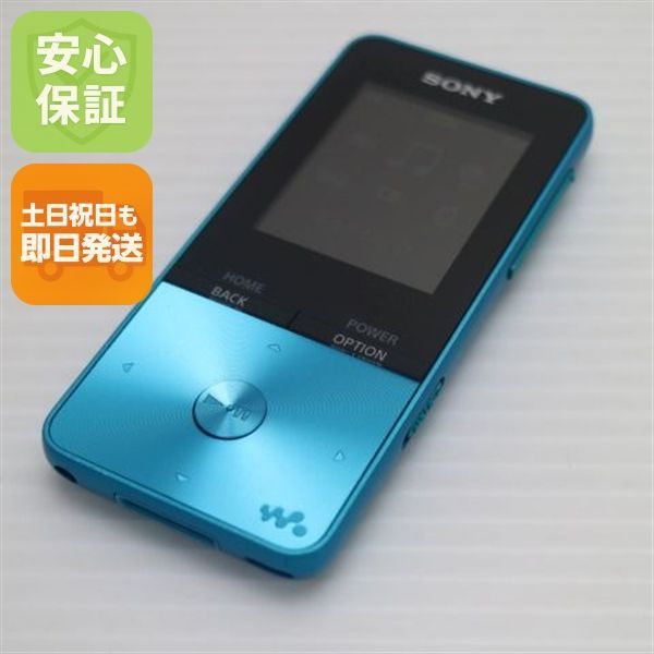 美品 NW-S313 ブルー SONY 土日祝発送OK 09000