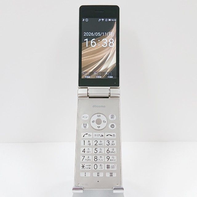 AQUOS ケータイ SH-02L ドコモ ゴールド 送料無料 本体 c19577