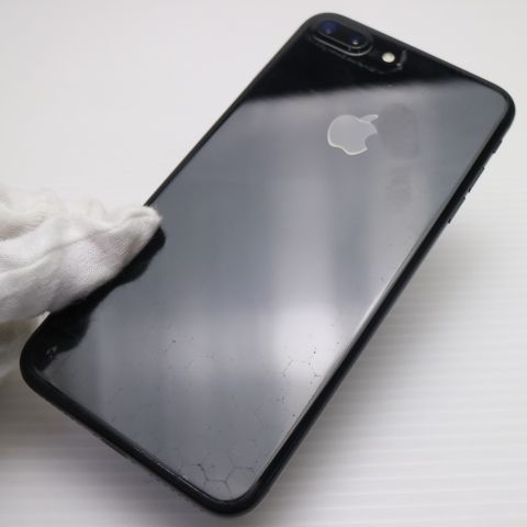 美品 SIMフリー iPhone7 PLUS 128GB ジェットブラック 即日発送 スマホ