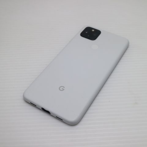 美品 SoftBank Google Pixel 4a (5G) 128GB クリアリーホワイト スマホ