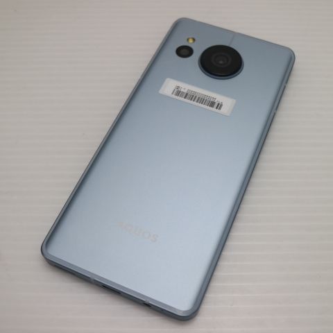 新品同様 SIMフリー AQUOS sense7 SH-M24 ブルー スマホ 土日祝発送