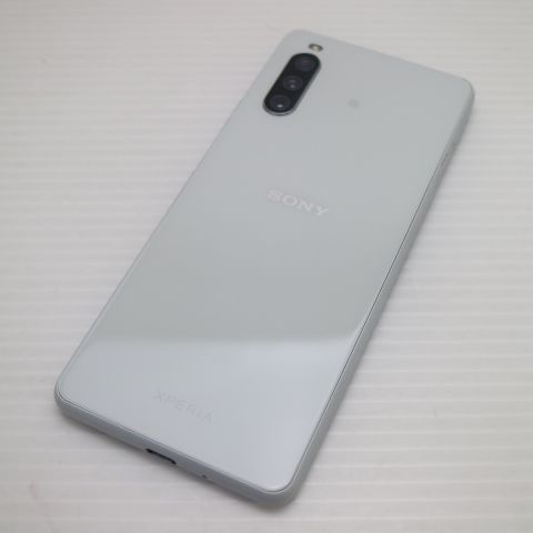 新品同様 Xperia 10 III A102SO ホワイト スマホ 白ロム 本体 即日発送