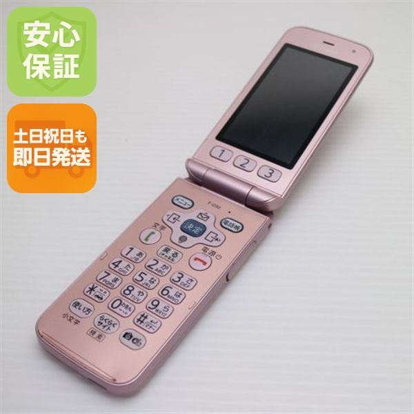 美品 F-01M ピンク スマホ 本体 白ロム 土日祝発送OK 09000