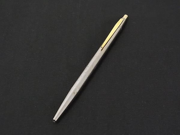 MONT BLANC モンブラン ノック式 ボールペン 筆記用具 文房具 ステーショナリー メンズ レディース シルバー系×ゴールド系 DN0629