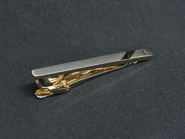 ■美品■ YVESSAINTLAURENT イヴサンローラン ヴィンテージ タイクリップ ネクタイピン アクセサリー ビジネス ゴールド系 DN0712 4,384円