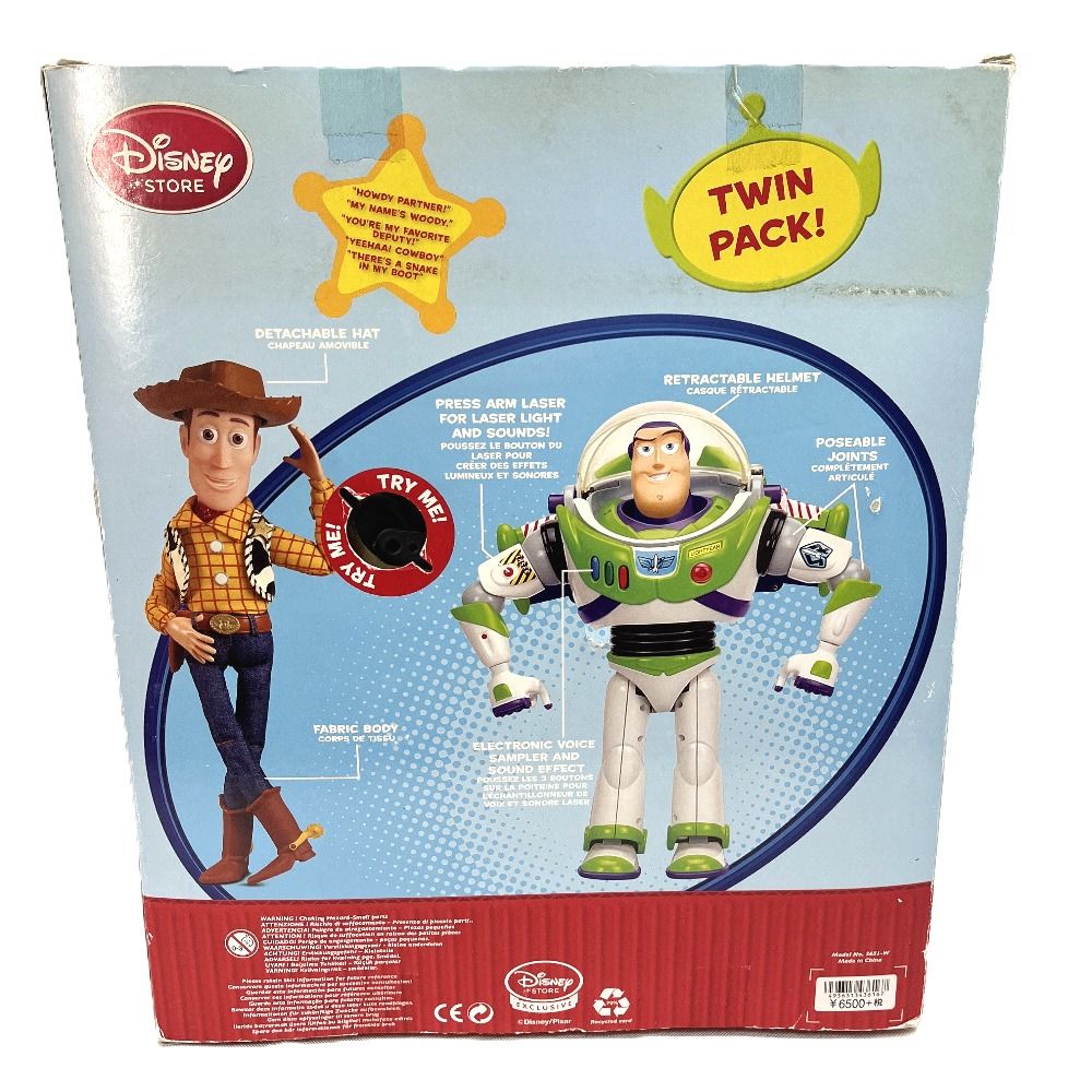 Disney ディズニー ホビーその他 トイストーリー ウッディ&バズ・ライトイヤー プラスチック Disney ディズニー ホビーその他 トイストーリー ウッディ&バズ・ライトイヤー プラスチック