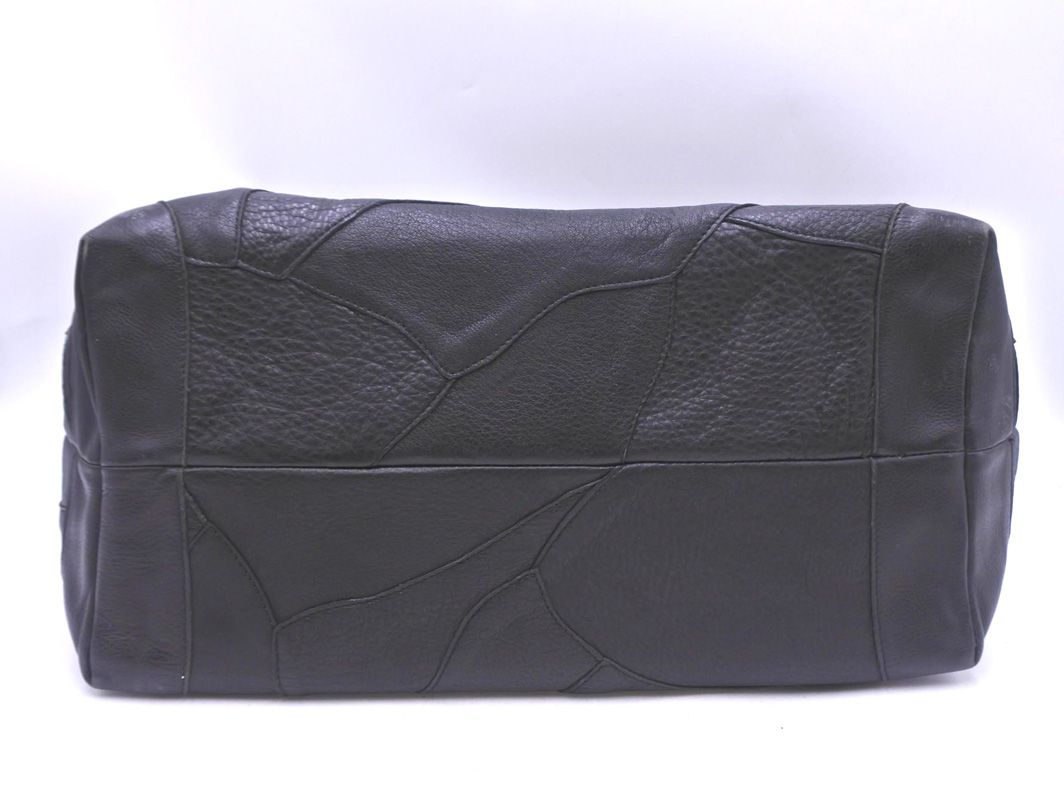 AOYAMA IBIZA 青山イビサ ガマ口 3514-00280 ショルダーバッグ スエード ブラック レディース /253705【中古】 AOYAMA IBIZA アオヤマ イビザ レザー トート ショルダー バッグ 黒
