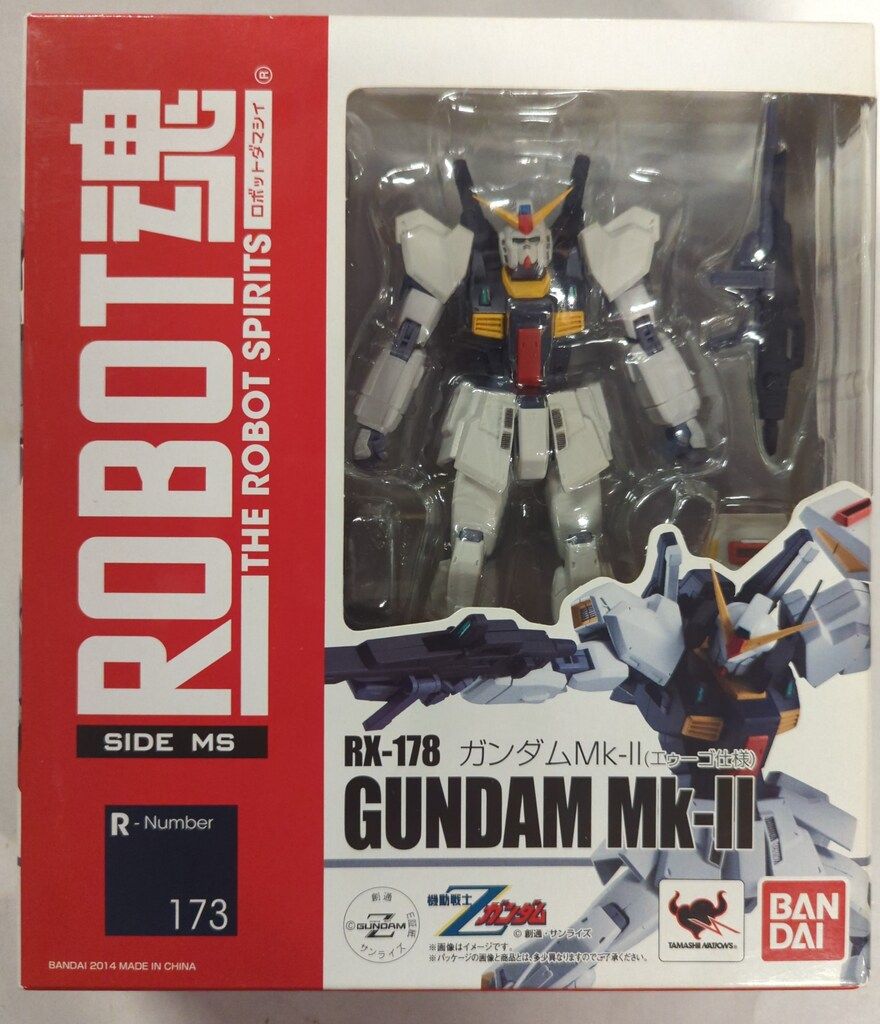 バンダイ ROBOT魂<SIDE MS> 機動戦士Zガンダム ガンダムMk2 エゥーゴ仕様 173