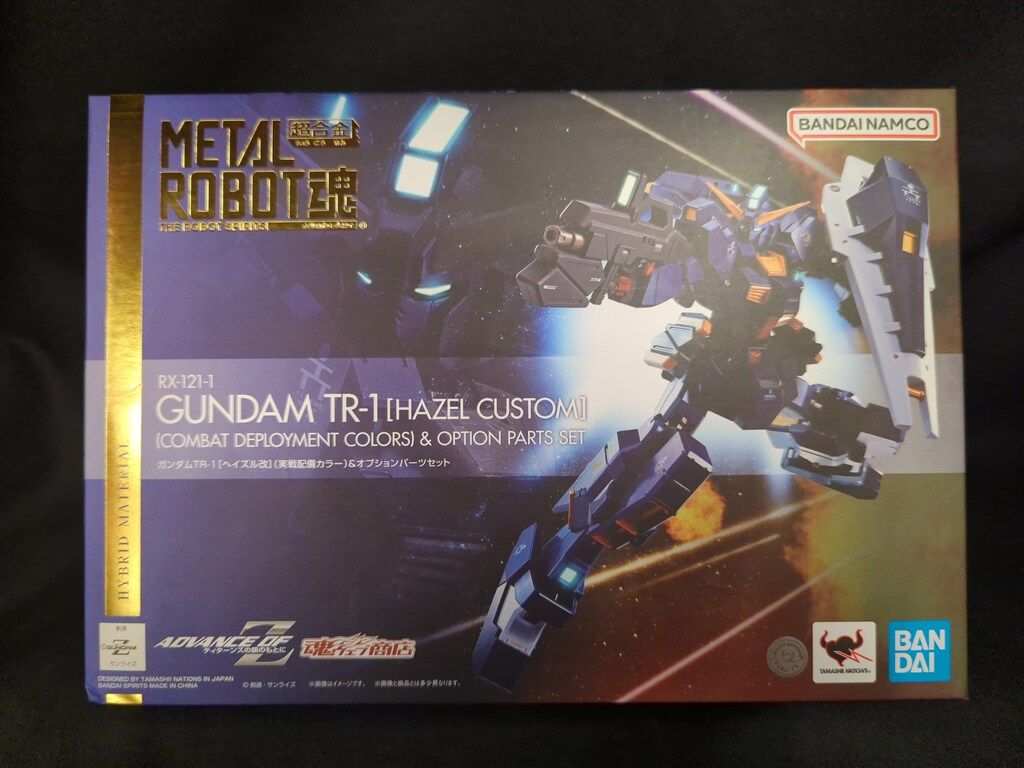 BANDAI SPIRITS METAL ROBOT魂 ＜SIDE MS＞ ADVANCE OF Z ティターンズの旗のもとに ガンダムTR-1[ヘイズル改](実戦配備カラー)&オプションパーツセット