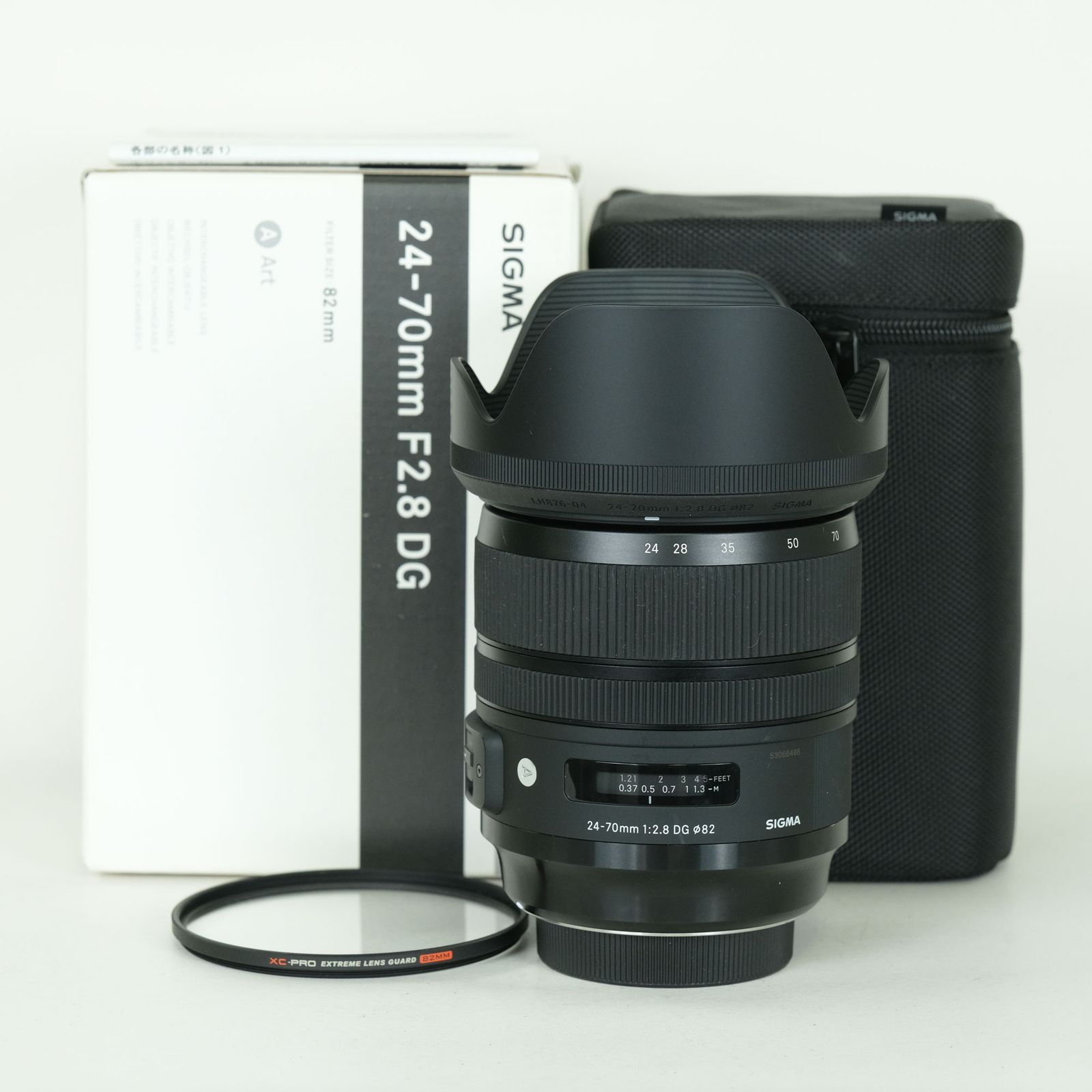 [良品 | フィルター付] SIGMA 24-70mm F2.8 DG OS HSM｜Art [シグマSA用] | SIGMA SAマウント