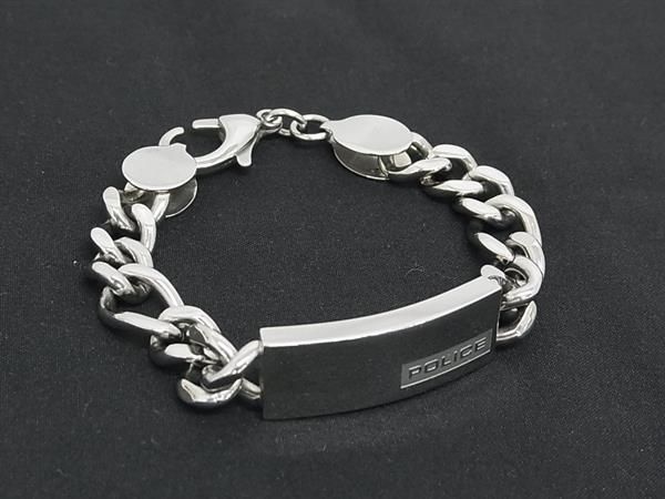 POLICE ポリス ブレスレット アクセサリー メンズ レディース シルバー系 DN1113