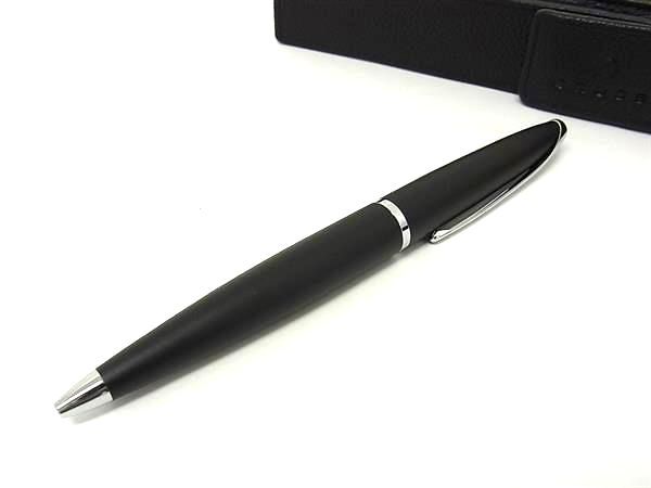■新品同様■ CROSS クロス ATX ツイスト式 ボールペン 筆記用具 文房具 ステーショナリー メンズ ブラック系×シルバー系 DN1163