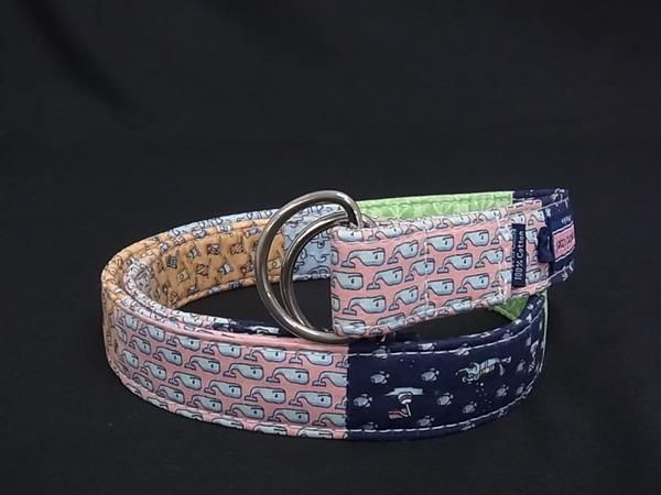 vineyard vines ヴィニヤードヴァインズ コットン100％ Dリング ベルト 表記サイズ L 子供 キッズ マルチカラー DN1468