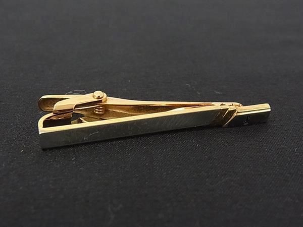 YVESSAINTLAURENT イヴサンローラン タイクリップ ネクタイピン アクセサリー ビジネス 紳士 メンズ シルバー系×ゴールド系 DN1854