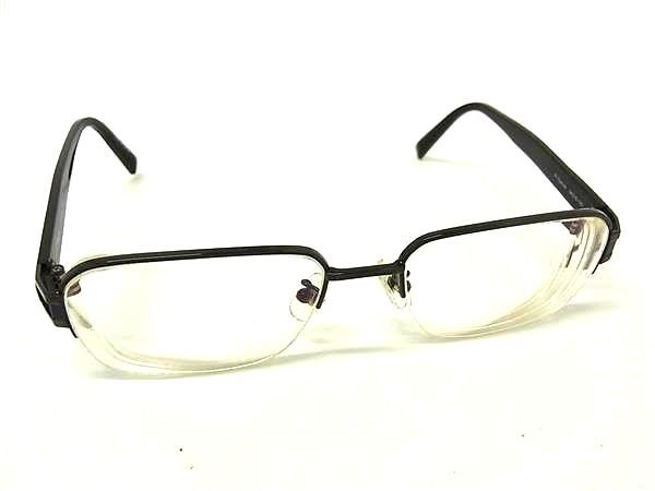 ■美品■ S.T.Dupont エス･テー･デュポン DP-1004 度入り メガネ めがね 眼鏡 メンズ レディース ブラック系 DN2108