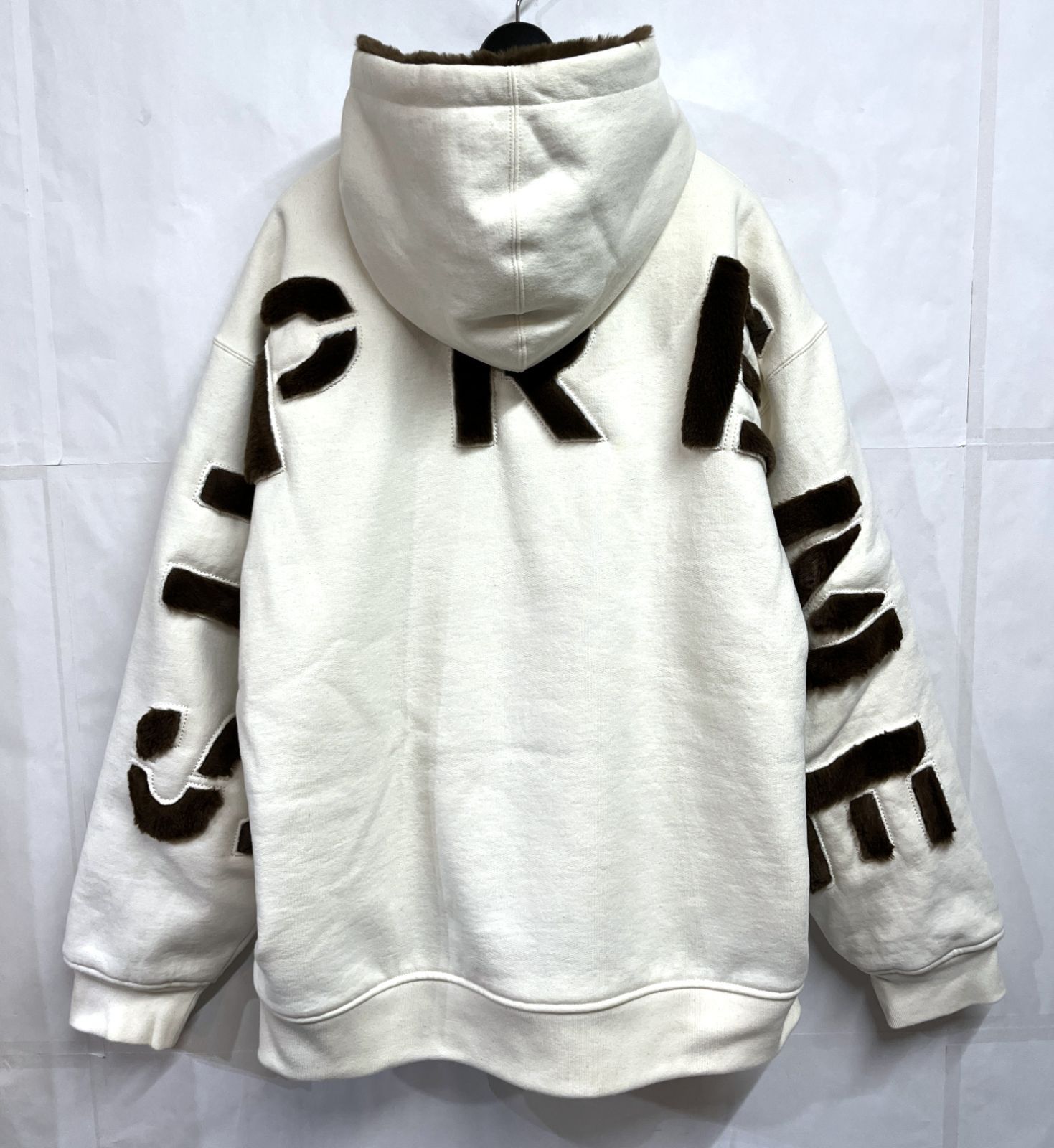 SUPREME｜シュプリーム Faux Fur Lined Zip Up Hooded Sweatshirt ファー ジップパーカー-