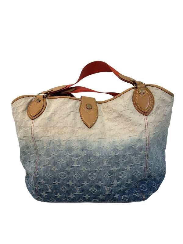 LOUIS VUITTON　ルイヴィトン　モノグラムデニム　サンビーム　グラデーションブルー　M40414　トートバッグ 【CN00027】