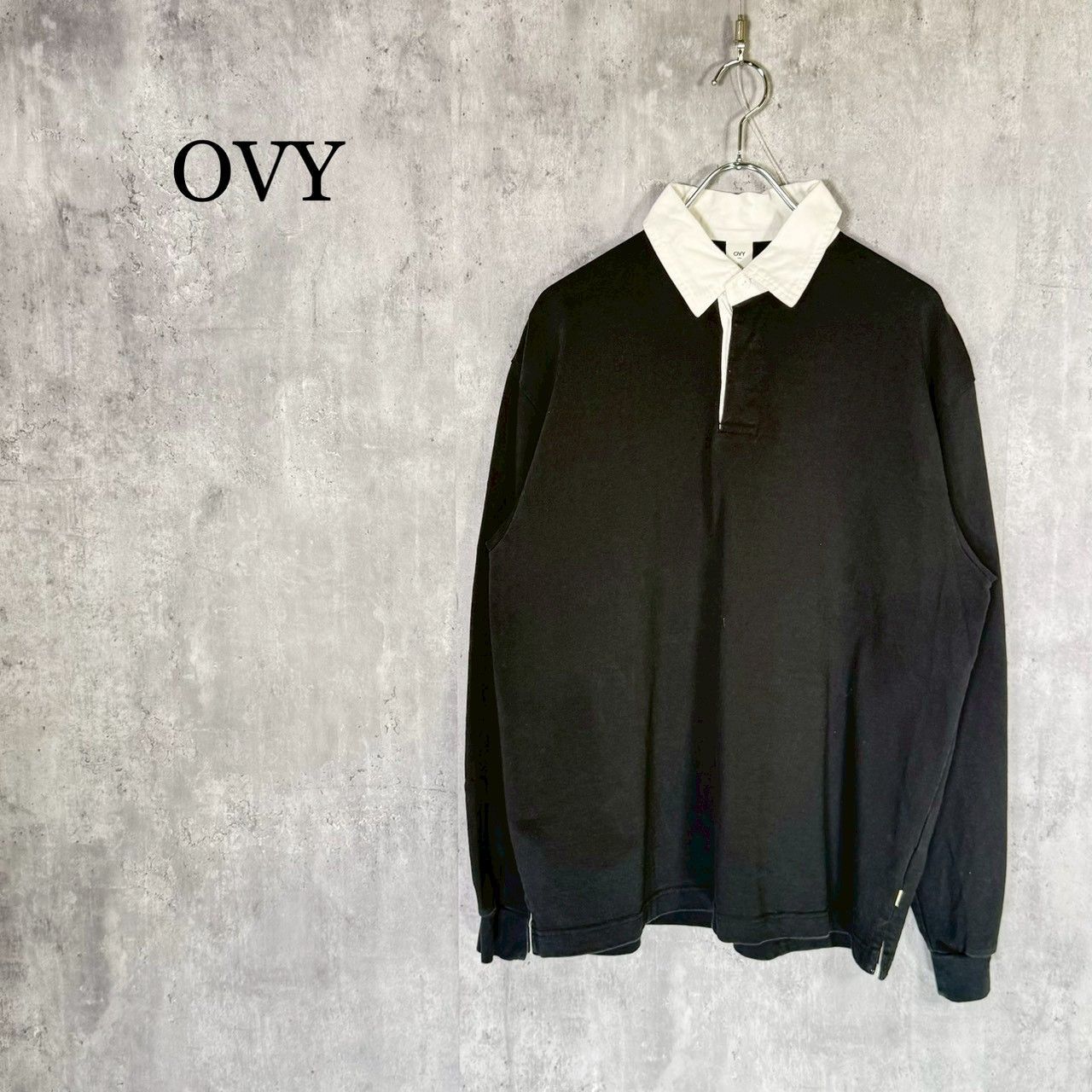 OVY』オヴィー（M）heavy cotton classic rugger shirtヘビーコットン