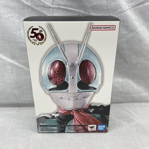 【新品未開封品】真骨彫製法　50thアニバーサリー　新1号 中古】未開)S.H.Figuarts (真骨彫製法) 仮面ライダー新1号 50th