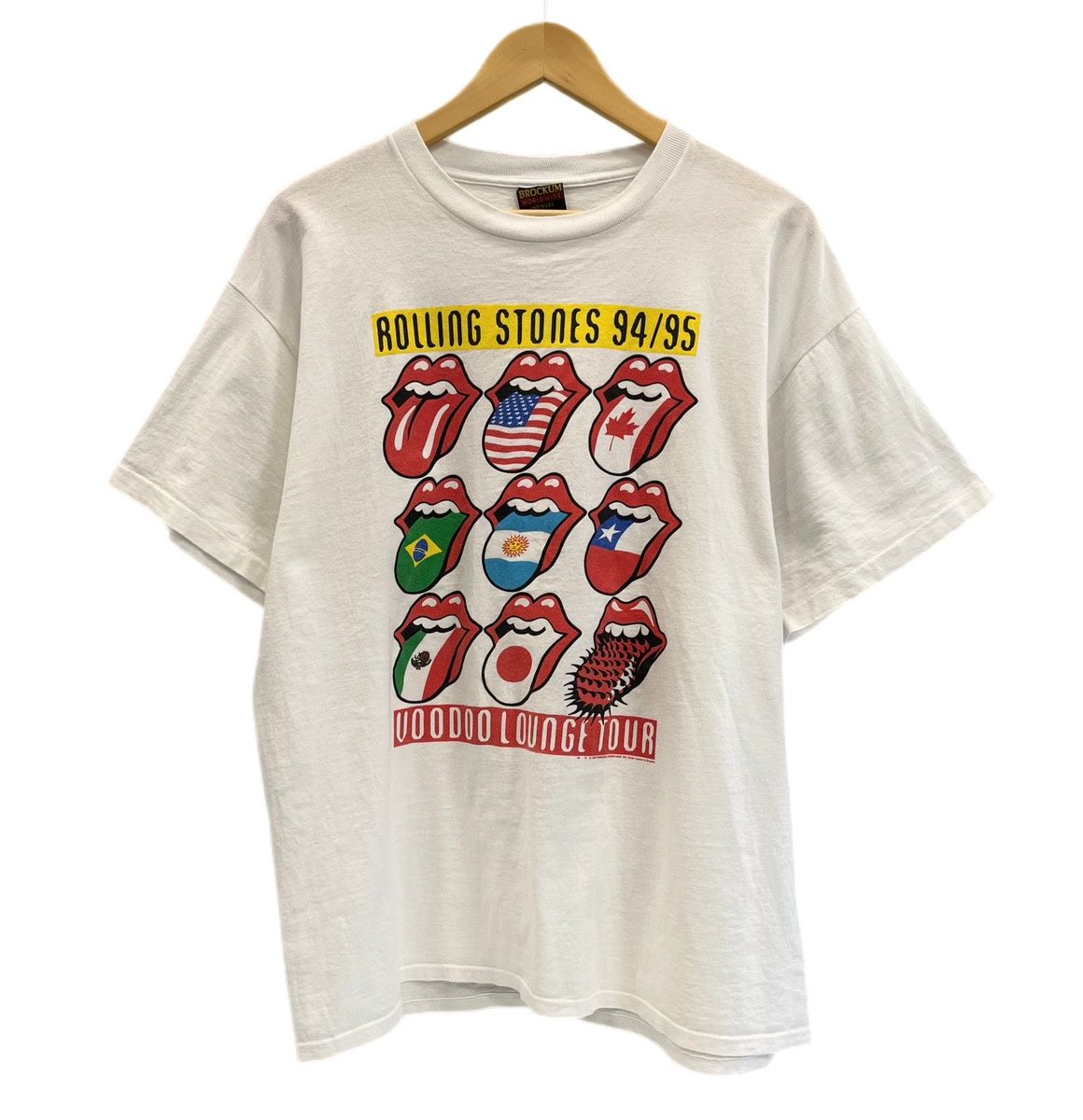 バンド band 94-95 ©1994 THE ROLLING STONES VOODOO LOUNGE TOUR T