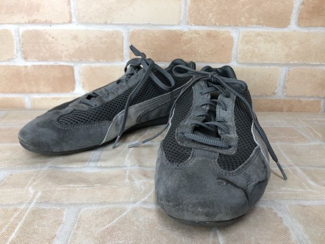 【中古】 PUMA プーマ SPEEDCAT PREMIUM SHADOW グレー US8.5（26.5cm） 111453408