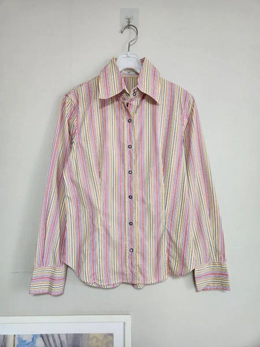 ETRO レディースストライプ シャツ サイズ42