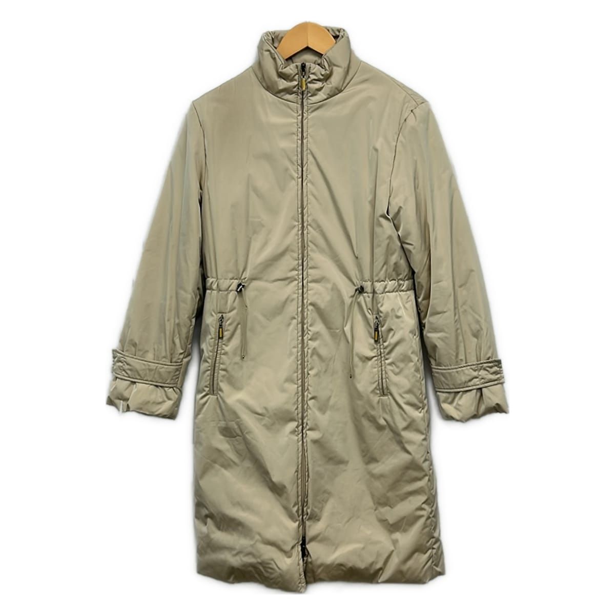 MAX&CO.(マックス&コー) コート サイズJI40 レディース美品 - ベージュ 長袖/中綿/冬