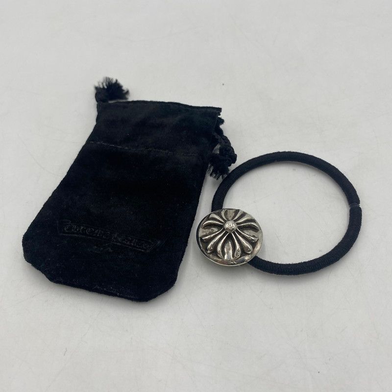 【中古品】 CHROME HEARTS クロムハーツ CROSS BALL HAIRBAND クロスボール ヘアバンド アクセサリー 服飾雑貨 【190-260511-ks-08-tei】