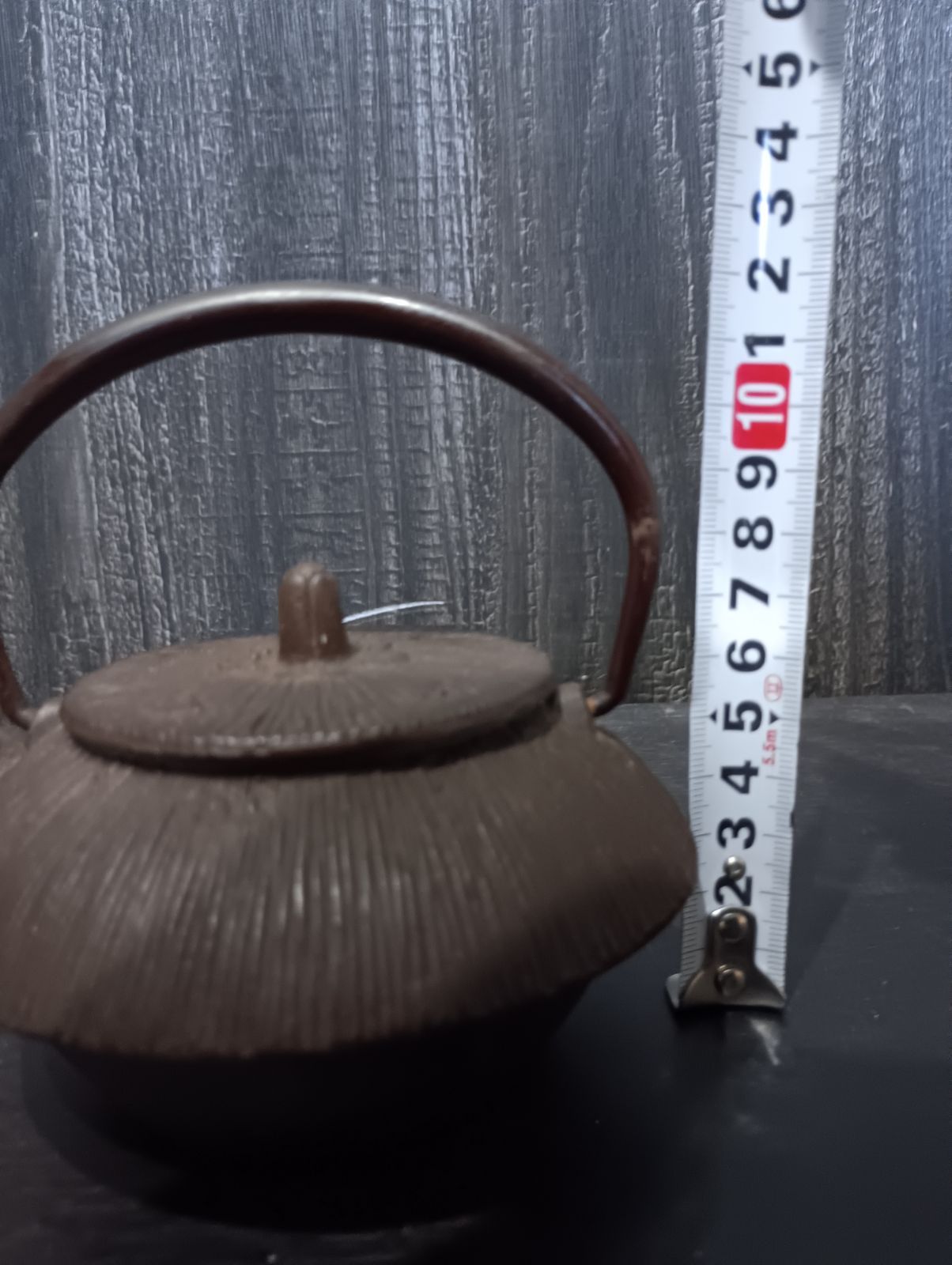 K-1899】南部鉄器鉄瓶 茶こし付き - メルカリ
