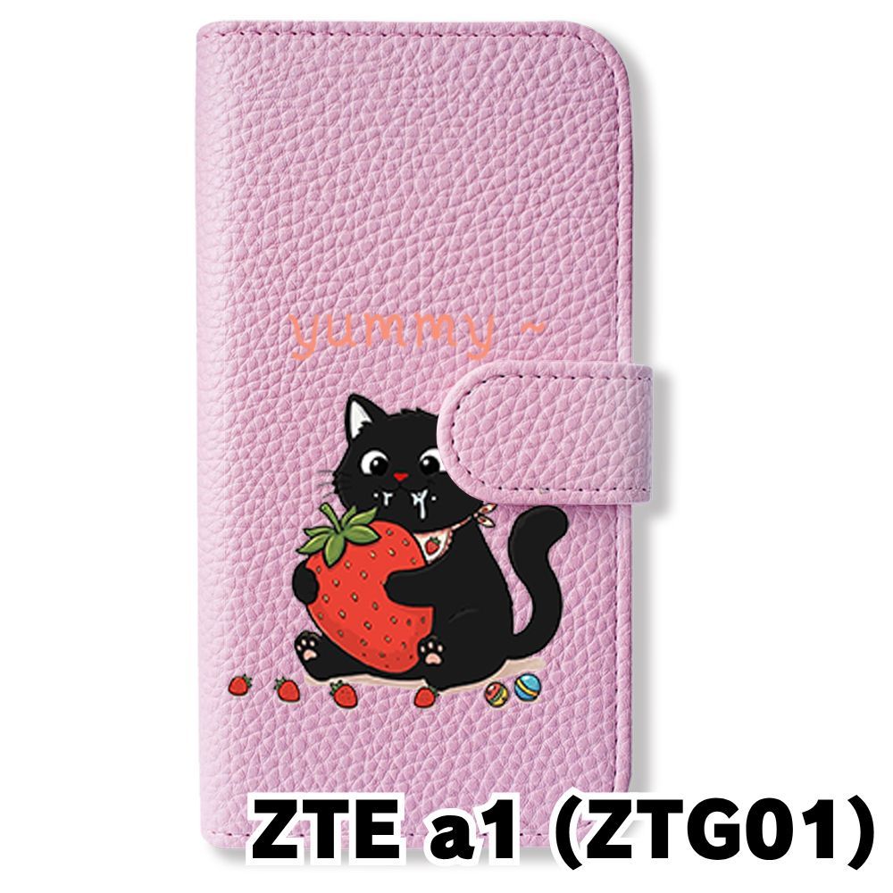 新品未使用】 ZTE a1 ZTG01 手帳型スマホ ケース カバー (色